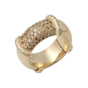 Abracadabra 4 XL Ring Champagne