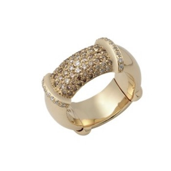 Abracadabra 4 XL Ring Champagne