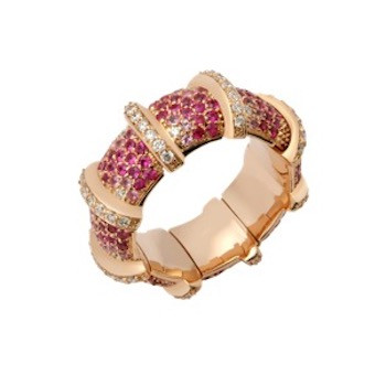 Abracadabra 8 XL Ring Pink