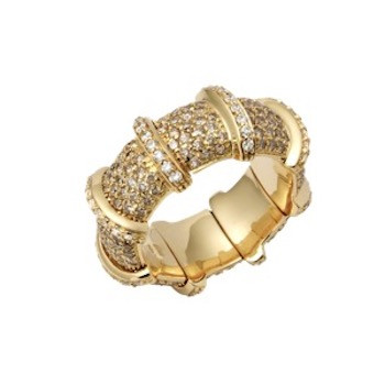 Abracadabra 8 XL Ring Champagne