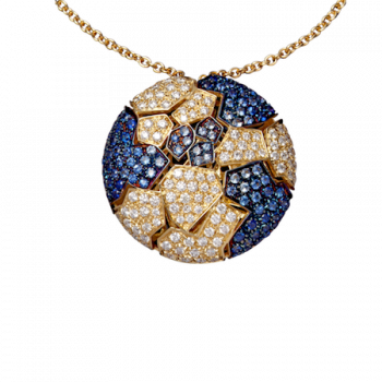 Canyon Necklace Blue Sapphire