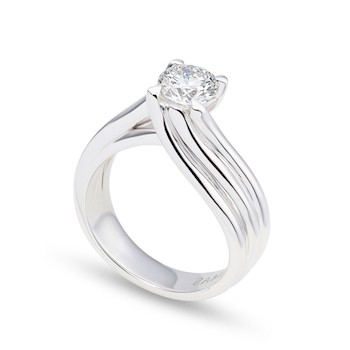 TrueLove Solitaire White Gold