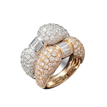 Aphrodite Ring Double Diamond